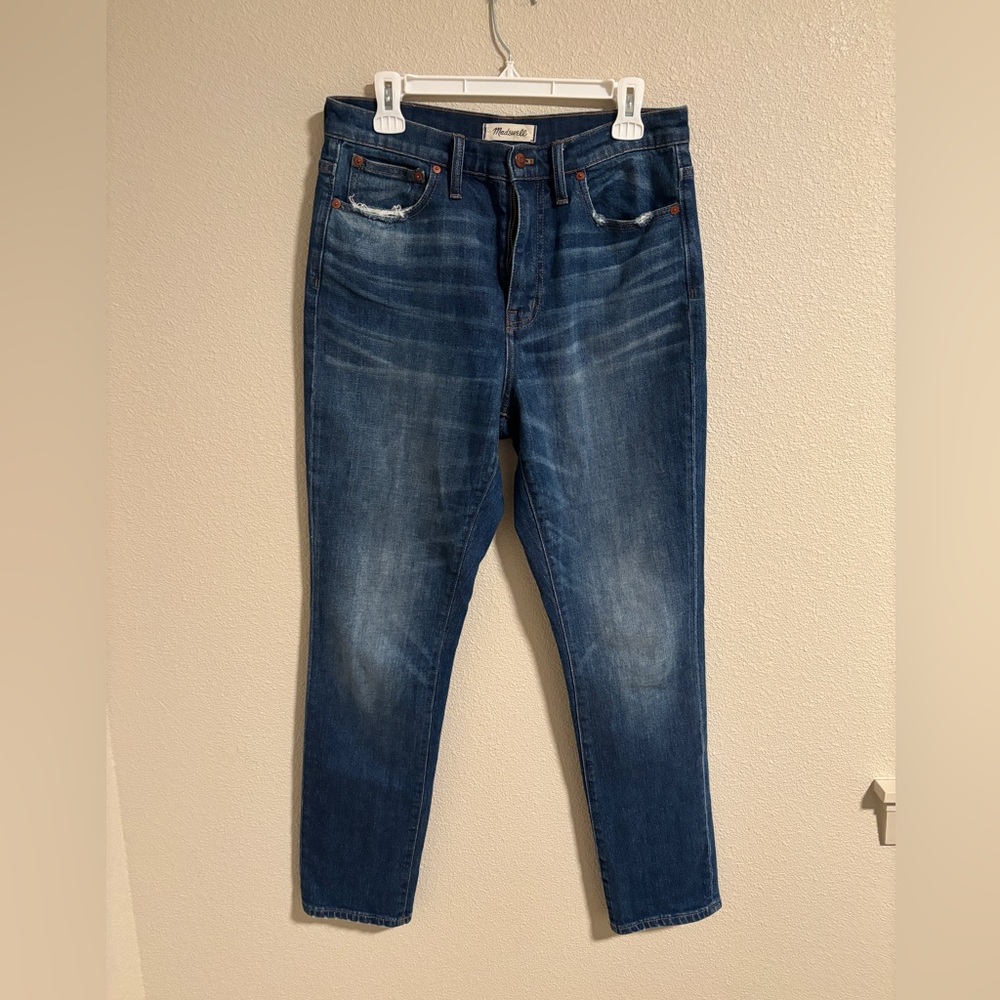 Madewell The High Rise Slim Boyjean size 28 - Picture 2 of 7